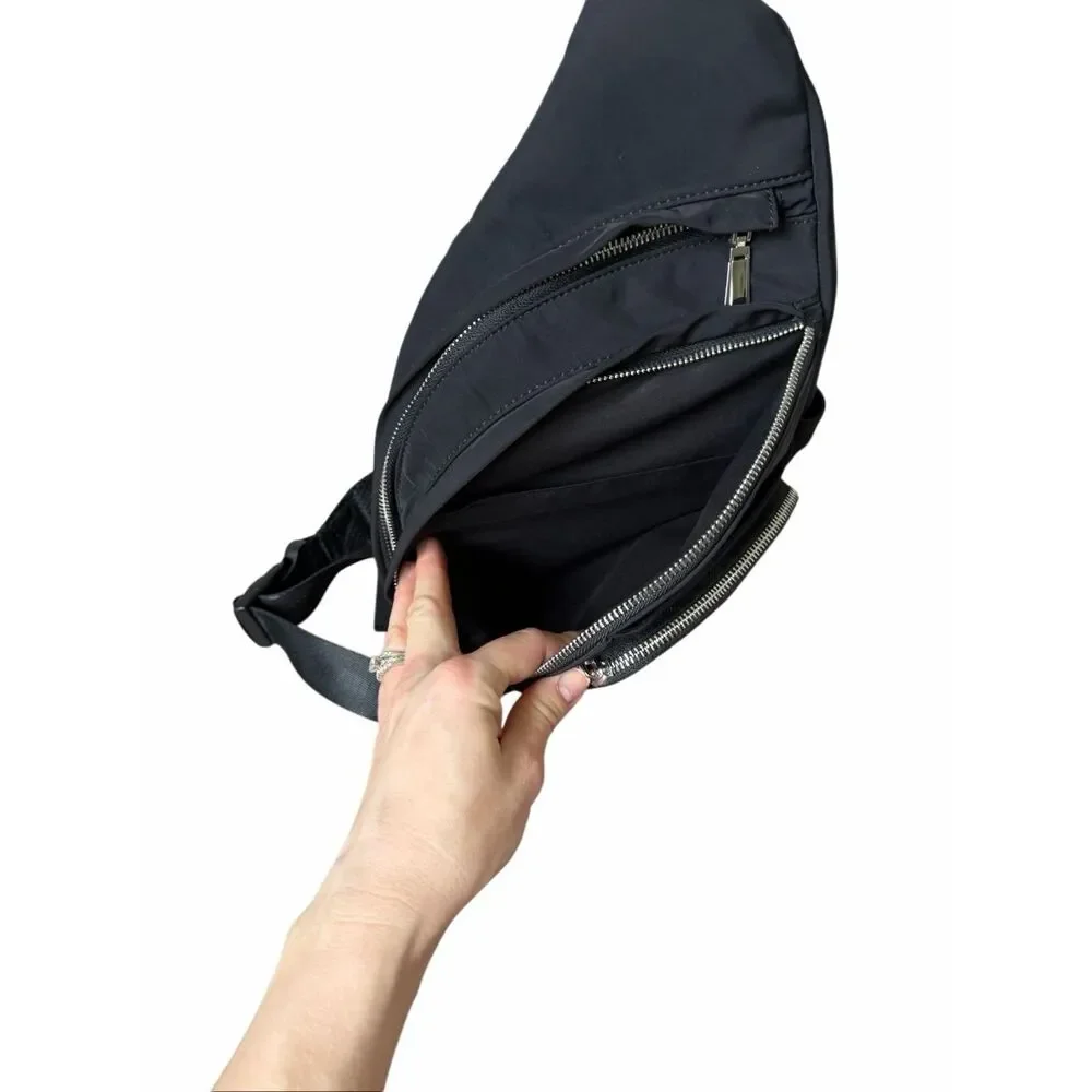 House Of‎ Harlow 1960 Sling Bag Nylon Savannah NEW Black